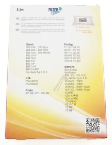 Filter Clean FL0028K Staubsaugerbeutel - S2m micromax staubsaugerbeutel inhalt: 4+1