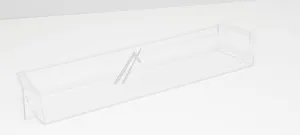 Vestel 42250472 Türfach oben - Cheese/but.shelf/373 trans-nat