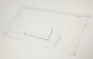 Arcelik Grundig Beko 5714050100 Blende - Schubladeblende