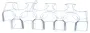 AEG Electrolux 140045132028 Eiereinsatz - Eierfach,glasklar,296,185x67mm