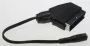COM Scartadapter - Adapter scart-stecker auf 3,5mm klinkenkupplung