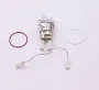 Whirlpool Indesit 488000858380 Lampenglas - C00858380 lampholder assembly complete wit