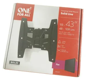 One for all WM4211 TV-Wandhalterungen - Solid line tv - wandhalter vesa 200 - fest