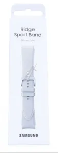 Samsung ETSFR88SSEGEU - Et-sfr88ssegeu passend für samsung ridge sport band (20 mm, s/m), silver