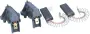 Motorkohlen Set 00639025 Bosch Siemens 4x Kohlebürsten Paar für Askoll + FEDM Motor Waschmaschine Ersatzteil