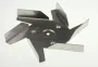 AEG Electrolux 3878453111 Turbinenrad - Ventilator,rad,umluftgebläse
