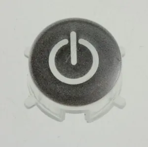 Saeco 421944043621 Knebel - Transp.stand-by button s/scr.smrg