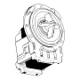 AEG Electrolux 140001900020 Laugenpumpe - Entleerungspumpe
