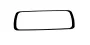 AEG Electrolux 3050533219 Tür - Glass,outer,60cm.