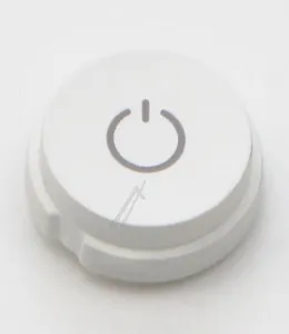 Smeg 516412303 Knopf Taste - On/off switch knob wh