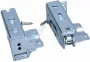 Scharnier Set 00481147 für Kühlschrank 2 Stk Flachscharnier oben unten wie Bosch Siemens 430332 Ersatzteil