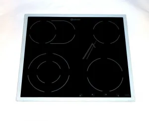 Whirlpool Indesit 481244039235 Glaskeramikfläche - C00489210 mulde glaskeramik