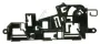 Panasonic 261301300701 Halter - Tür haken a