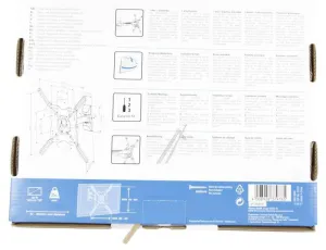 Vivanco 37978 TV-Wandhalterungen - Bmo 6040 tv wandhalterung, motion, vesa 400, max 35kg
