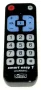 Classic - Smart easy 1 learning irc84007 grosstasten fernbedienung lern und klonfähig mit 19 tasten
