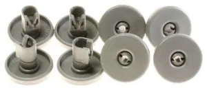 AEG Electrolux Geschirrkorb Rollen 8 Stk 50286965004 für Geschirrspüler Unterkorb Ersatzteil 