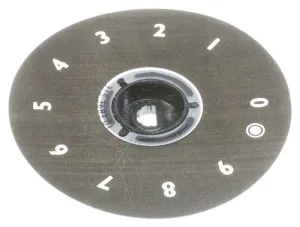 AEG Electrolux 3153683010 Spannzangendrehknopf - Anzeigescheibe,energieregler