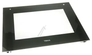 Küppersbusch Teka 82031946 Backofentür - Glued door p glass black hbe 435