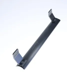Whirlpool Indesit 488000633877 Türschliesshaken - C00633877 handgriff assy. chrome/schwarz
