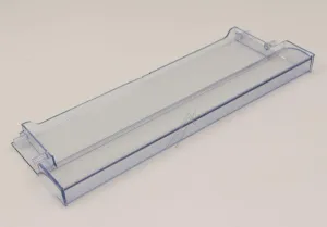 Gefrierfachklappe 42228599 Vestel für Kühlschrank Gefrierschrank Klappe blau-transparent Ersatzteil