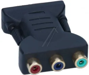 COM - Adapter, dvi-i stecker (24+5) / c -rgb buchsen